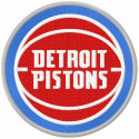 Parche bordado Detroit Pistons 8cm