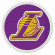 embroidery patch Los Angeles Lakers 8cm 