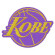 embroidery patch Kobe Bryant Lakers 8cm 