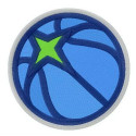 Parche bordado Minnesota Timberwolves 8cm 