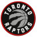 embroidery patch Toronto Raptors 8cm 