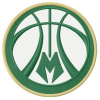 embroidery patch Milwaukee Bucks 8cm 