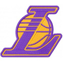 embroidery patch Los Angeles Lakers 10cm x 8cm