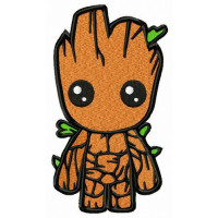 Embroidery patch Groot 5cm x 10cm