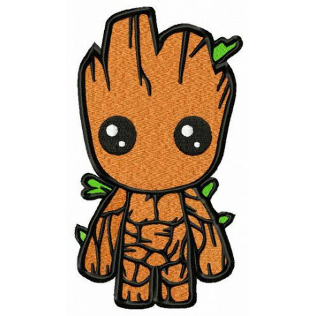 Parche bordado Groot5cm x 10cm