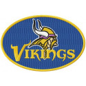 Embroidery patch Minnesota Vikings 10cm x 7cm