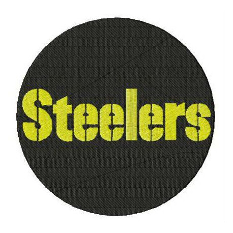 Parche bordado Pittsburgh Steelers 8cm