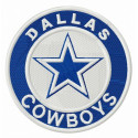 Parche bordado Dallas Cowboys 8cm 