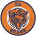 Parche bordado Chicago Bears 8cm 