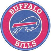 Embroidery patch Buffalo Bills 8cm 