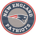 Embroidery patch New England Patriots 8cm 