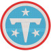 Embroidery patch Tennessee Titans 2026 8cm 