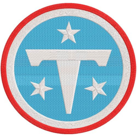 Embroidery patch Tennessee Titans 2026 8cm 