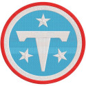 Embroidery patch Tennessee Titans 2026 8cm 