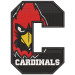 Parche bordado C de los Cardenales 7cm x 10cm