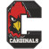 Parche bordado C de los Cardenales 7cm x 10cm
