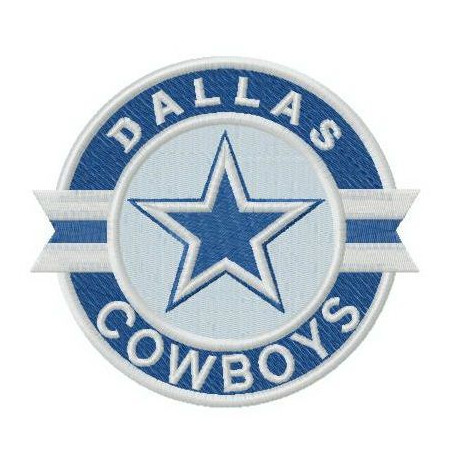 Embroidery patch Dallas Cowboys 8cm