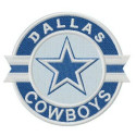 Embroidery patch Dallas Cowboys 8cm