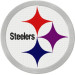 Embroidery patch Pittsburgh Steelers 8cm 