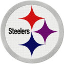 Parche bordado Pittsburgh Steelers 8cm 