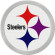 Embroidery patch Pittsburgh Steelers 8cm 