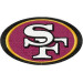 Parche bordado 49ers de San Francisco 7,5cm x 4,5cm