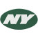 Embroidery patch New York Jets 7,5cm x 4,5cm