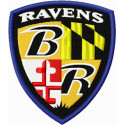 Embroidery patch Baltimore Ravens 9cm x 10cm