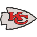 Embroidery patch Kansas City Chiefs 9cm x 6cm