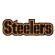 Embroidery patch Pittsburgh Steelers 10cm x 3cm