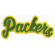 Embroidery patch Packers 8cm x 3,5cm