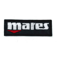 Patch embroidery MARES 7,5cm x 2,5cm