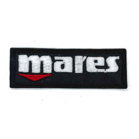 Parche bordado MARES 7,5cm x 2,5cm