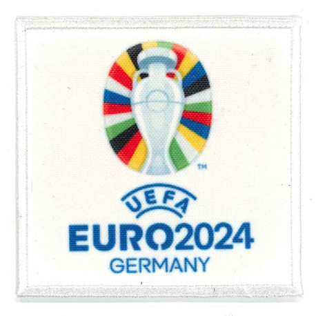 Parche bordado y textil EUROCOPA 2024 7,2cm x 7,2cm