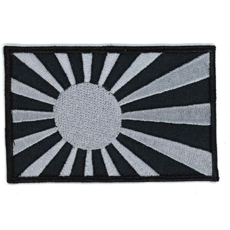 Embroidery patch SOL NACIENTE GREY 7CM x 5CM