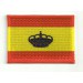 Patch embroidery and textile NAUTIC FLAG SPANISH BLUE 4cm x 3cm