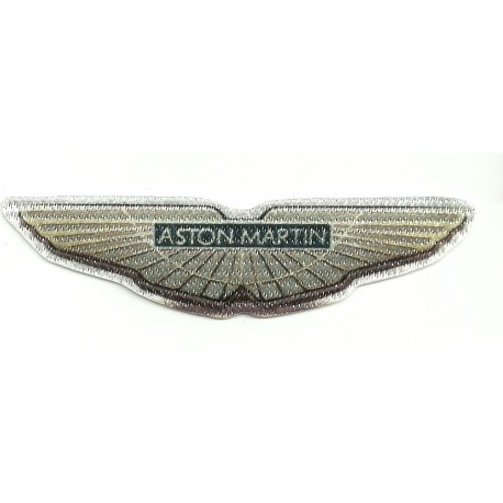 Textile patch ASTON MARTIN 3D 12cm x 3cm