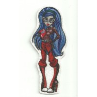 Textile patch MONSTER HIGH GHOULILA YELPS 7cm x 3cm