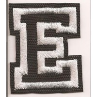 Patch embroidery LETTER E 5cm high