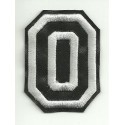Patch embroidery LETTER O 5cm high